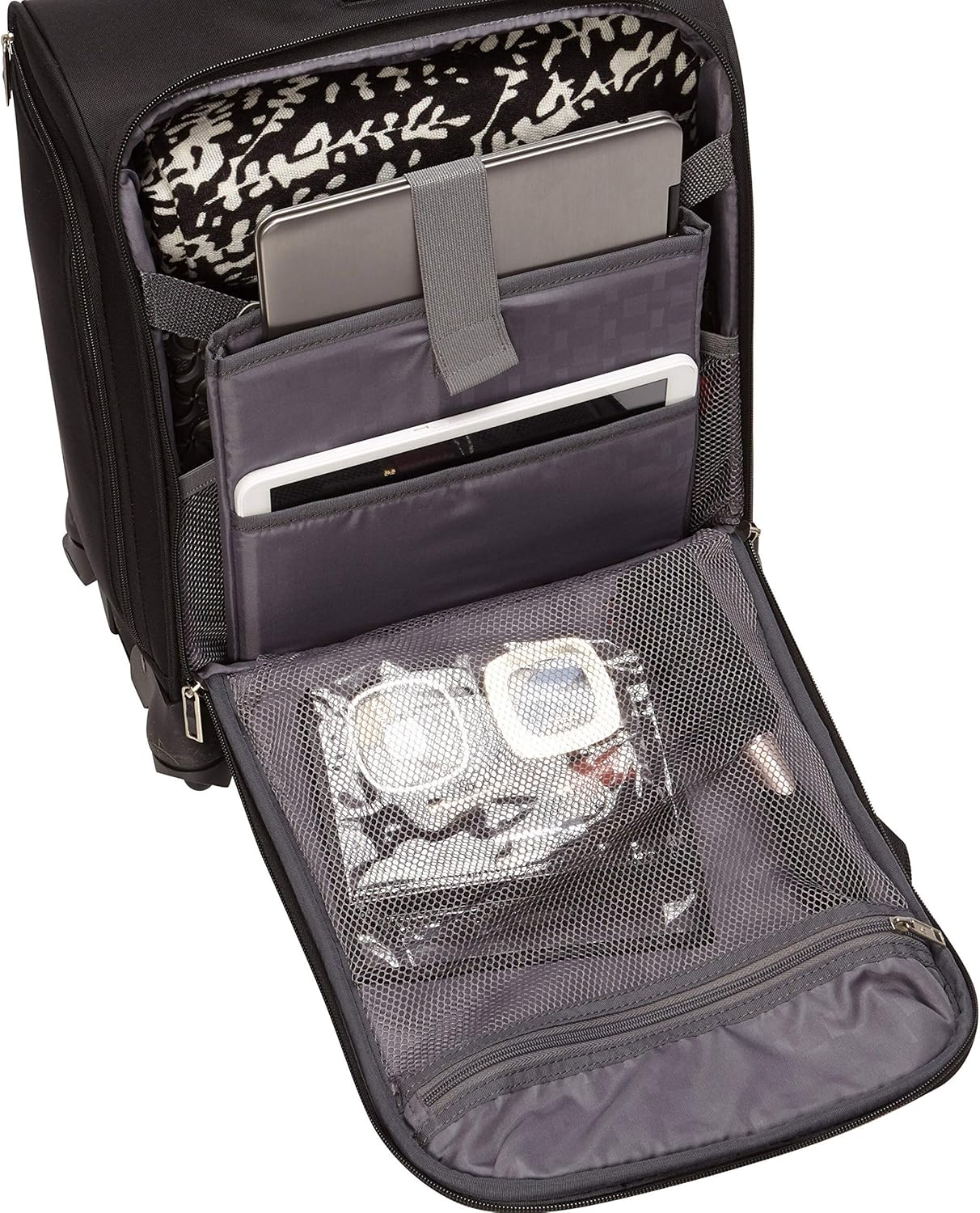 Samsonite Underseat Carry-On Spinner with USB Port - Jet Black image number 3