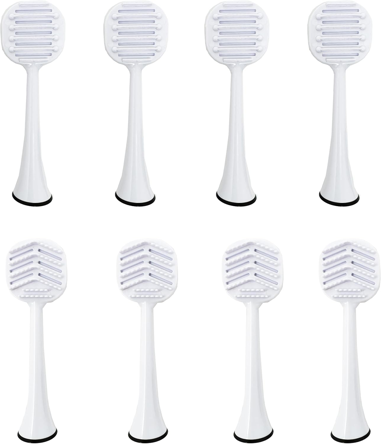 Tongue Brush Heads for Philips Sonicare Electric Toothbrush, Tongue Scraper Refills for Fresh Breath, Fits 4100/5100/6100/9023, Not Essence, E Series or One 8-Pack image number 2