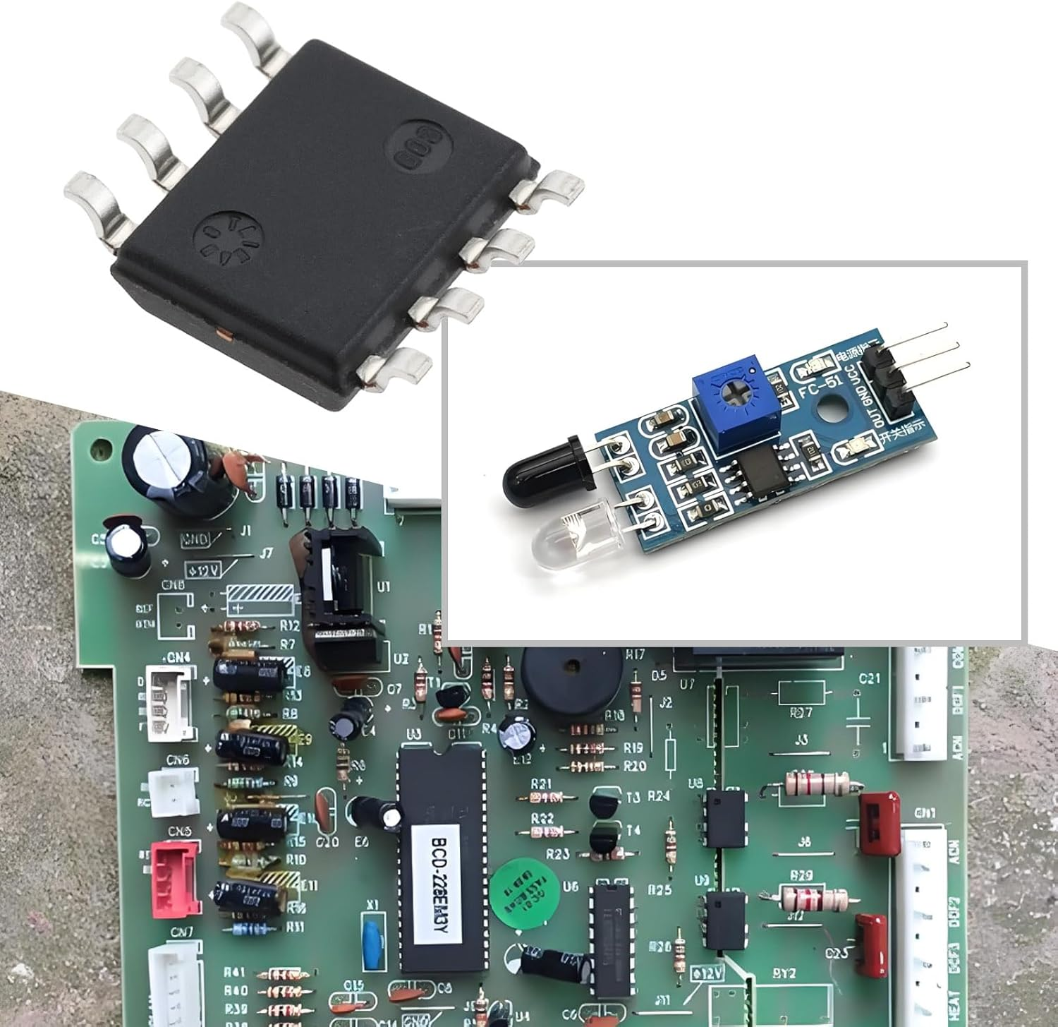 Emagtech 4Pcs ATTINY402-SSN AVR Microcontroller EEPROM 128B Static RAM 256B Flash 4Kb SO image number 6