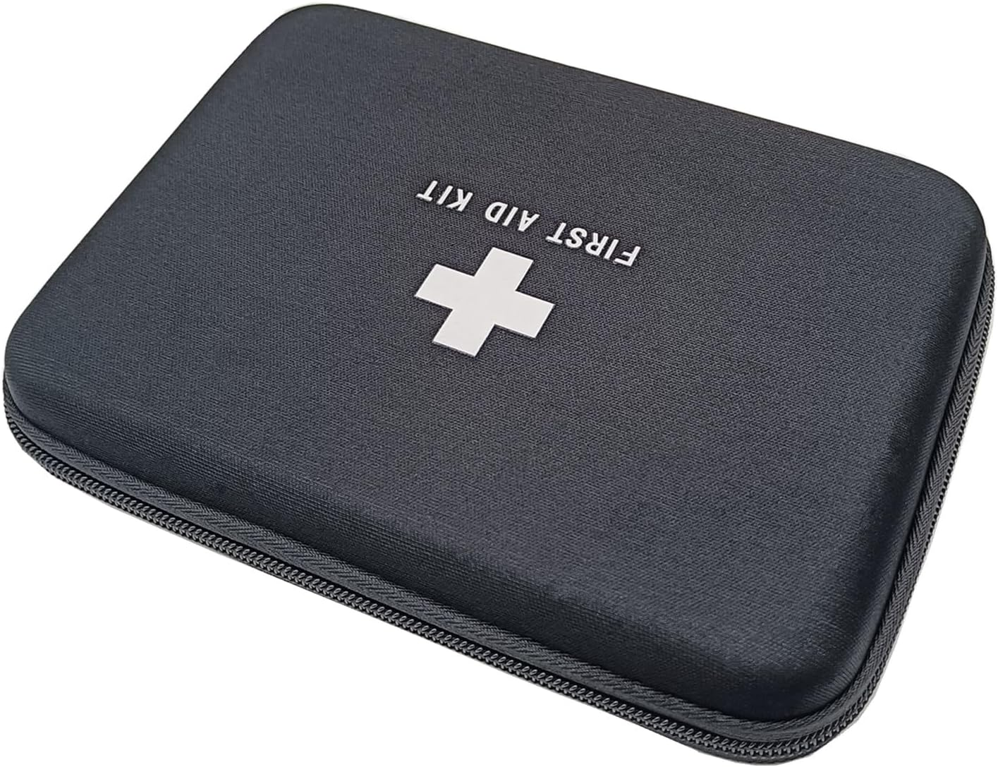 EVA Case Empty First Aid Empty Pouch Hard Case Red Medical Bag for Home Health Emergency First Responder Camping Outdoors Business (Black Bb) image number 1