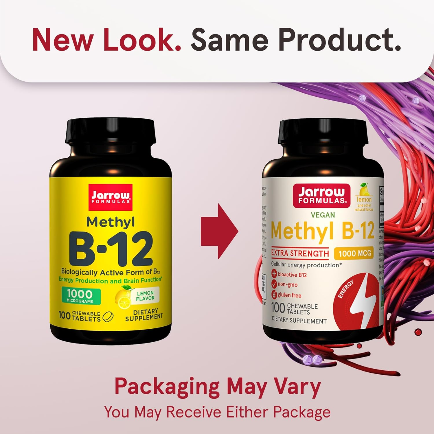 Jarrow Formulas Methylcobalamin (Methyl B12), Supports Brain Cells and Nerve Tissue, 1000 Mcg, 100 Lozenges image number 6