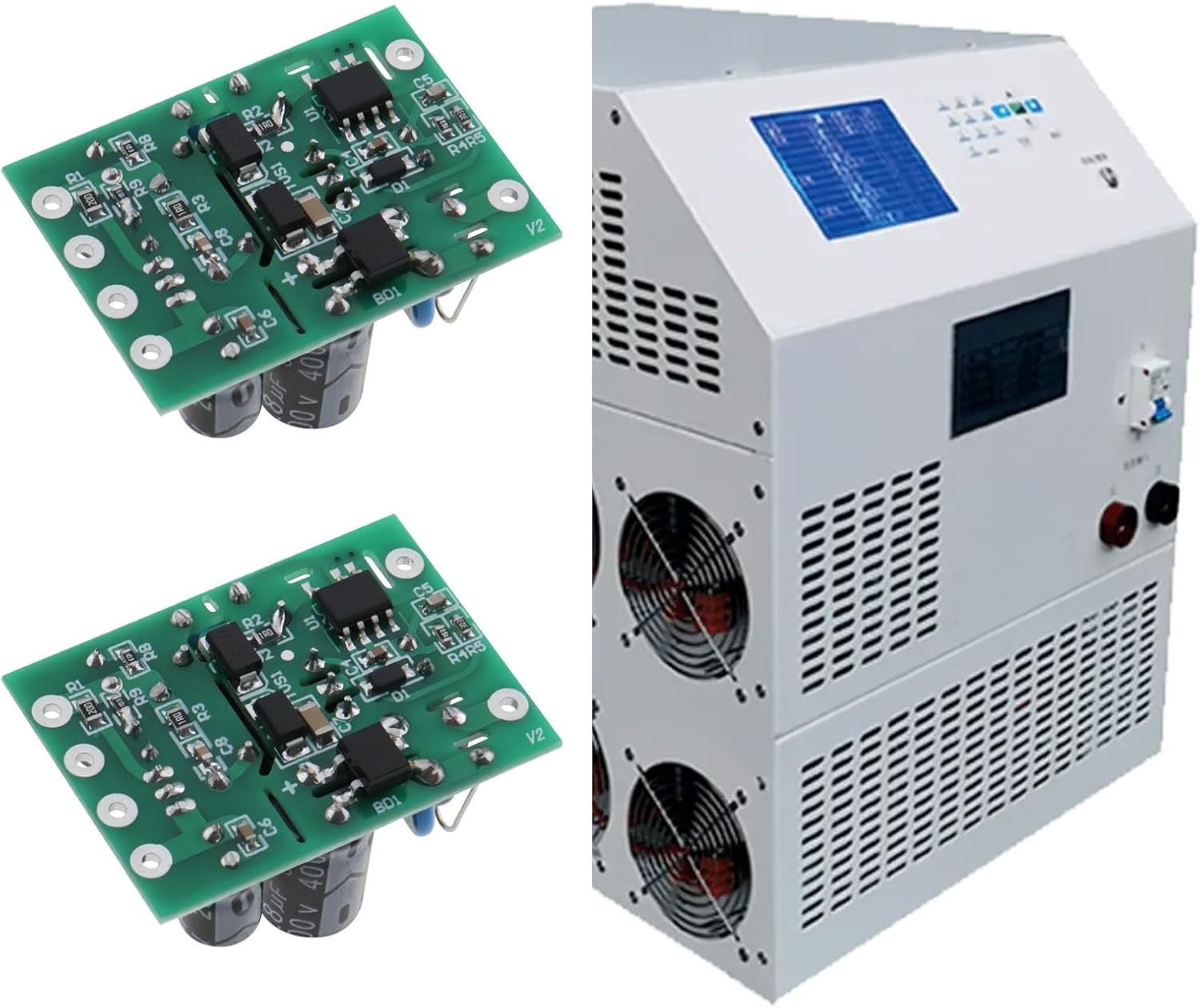 Emagtech 2Pcs XH-M299 Switching Power Module Mini AC-DC Converter Module AC to DC Transformer Power Module Power Supply Convert Board Module Input AC 110-220V image number 4