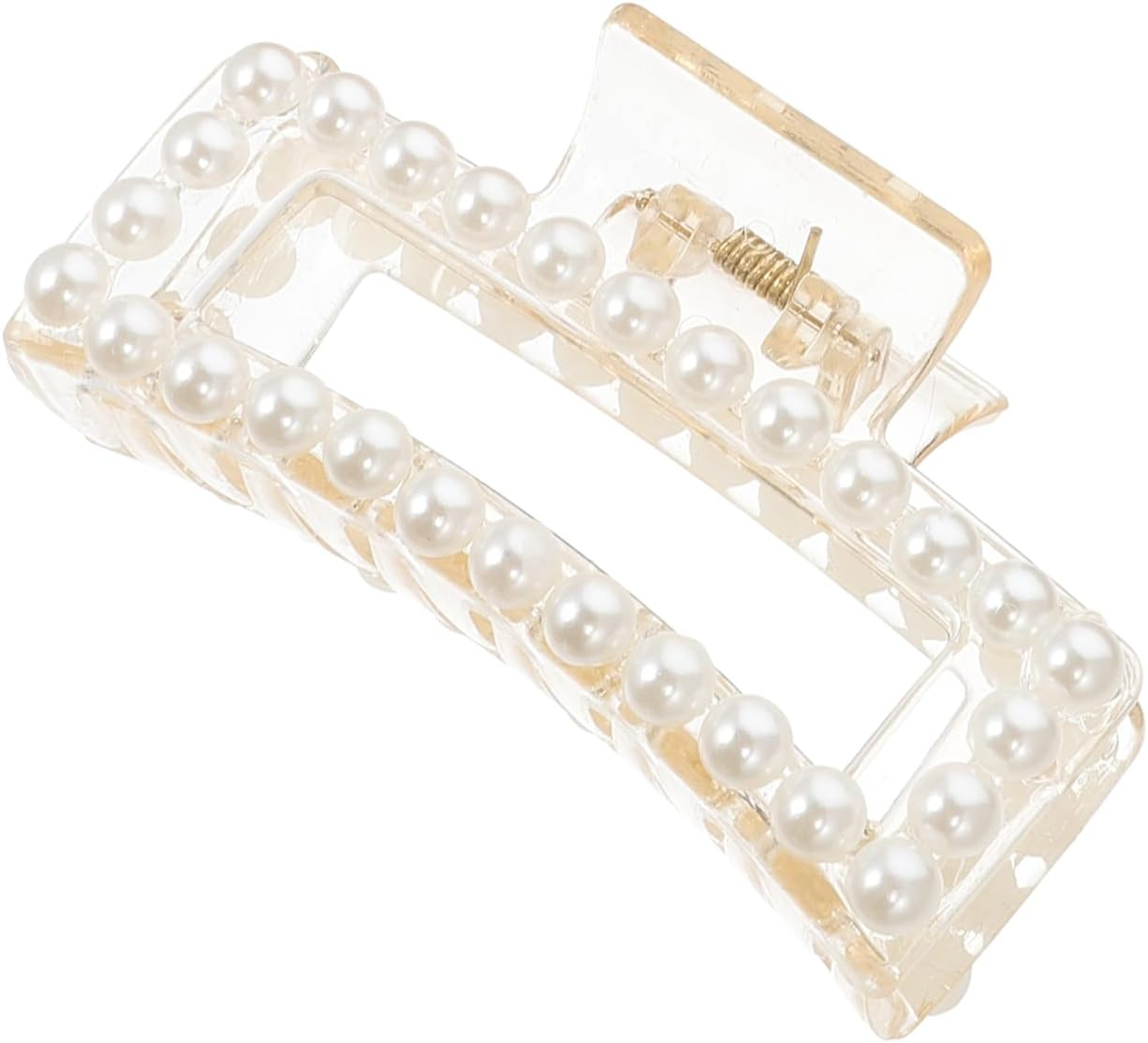 VICASKY Large Hair Clip for Women Practical Pearl Hair Clip for Thick and Thin Hair Gives Charming Hairstyles and Look image number 6