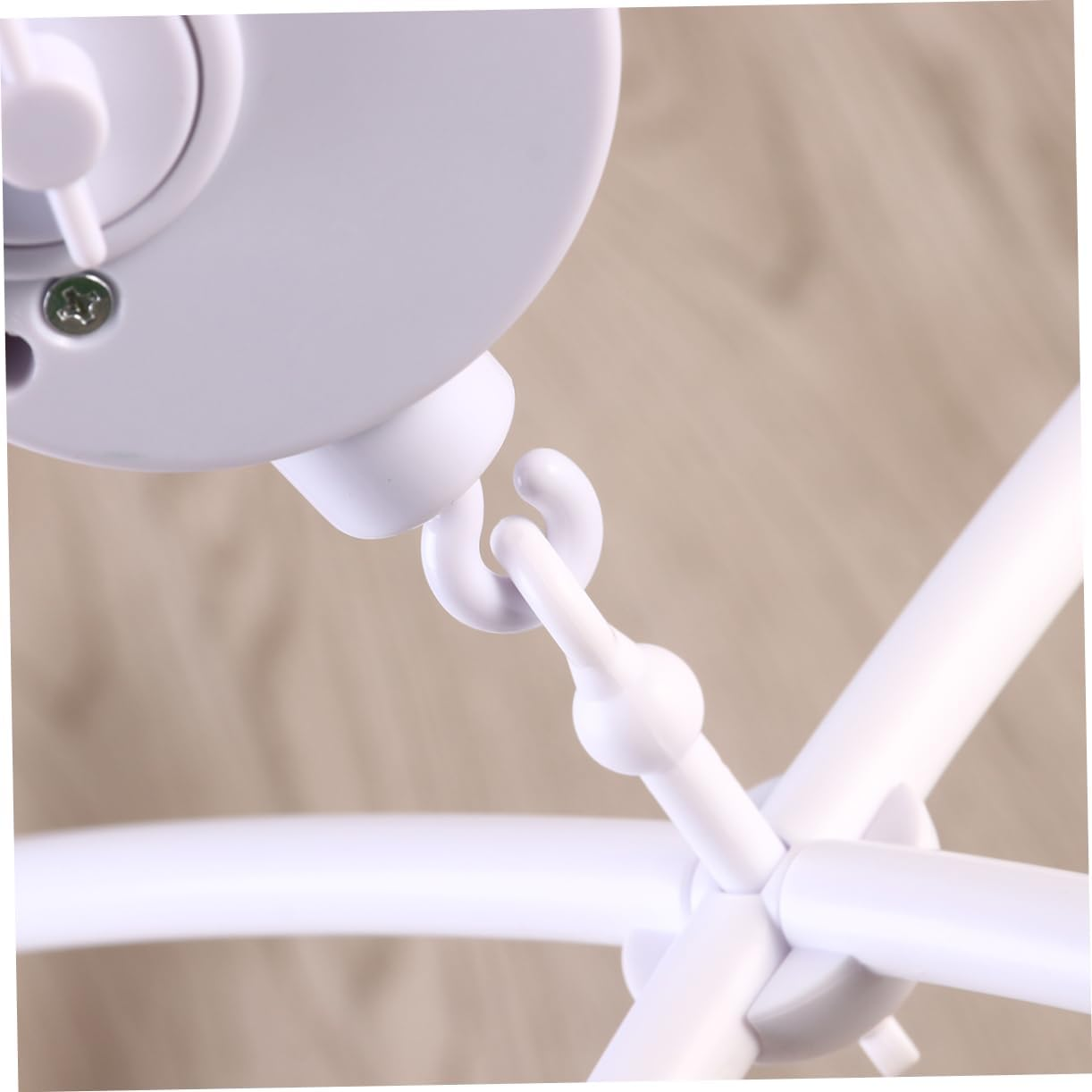 Hanging Bell Bracket for Crib Bell Bed Holder Music Box for Boy Girl Toys and Cot Decorations image number 1