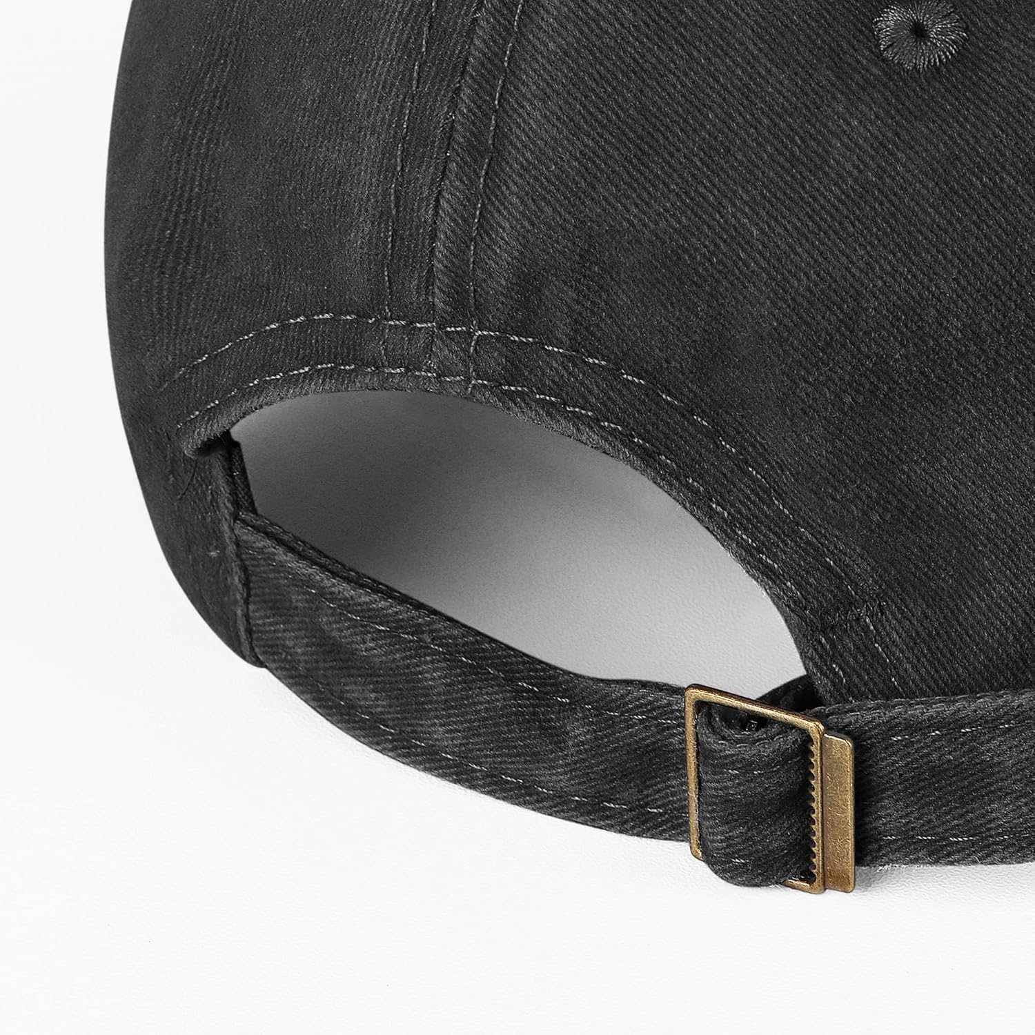 Hebenie Men'S Baseball Cap - Adjustable Classic Washed Vintage, Lightweight & Comfortable, Perfect Fit for Larger Heads Soft Stylish Sports Hat - Multiple Colors Available image number 5