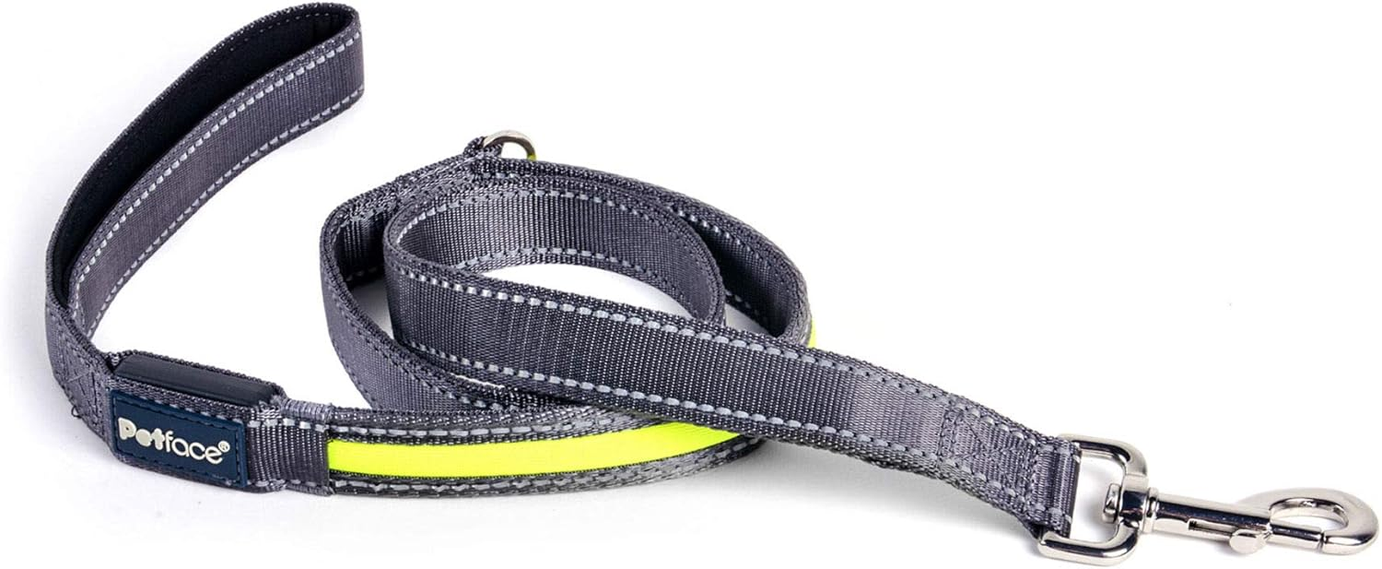 Petface Outdoor Paws Flashing Reflective Dog Lead