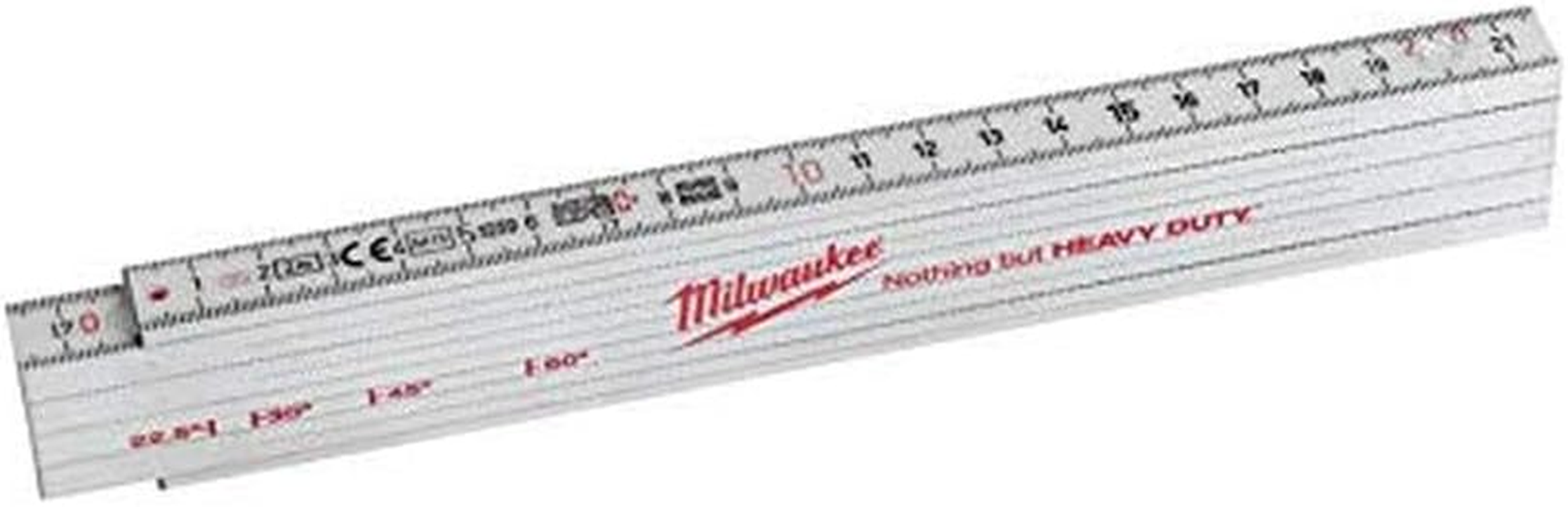 Milwaukee 4058546002671 Folding Ruler Plastic 2 M