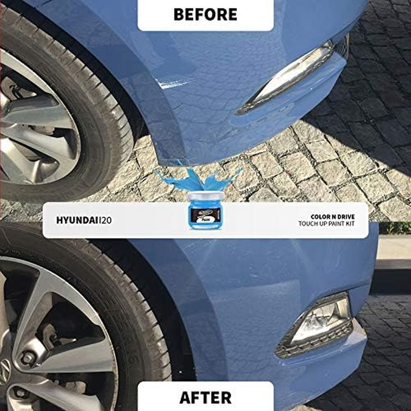 Color N Drive for Tesla Automotive Touch up Paint | PPSW - White Water Pearl/Pearl Multicoat | Paint Scratch Repair, Exact Match Guarantee - Basic image number 2