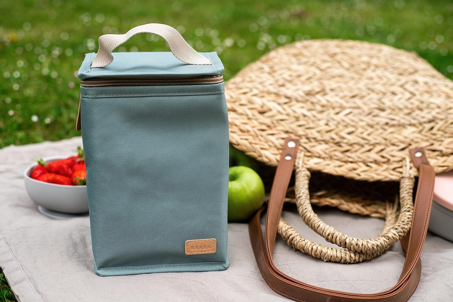 B&Eacute;ABA - Insulated Bag for Baby Meals - Spacious - Tiny Dots image number 6