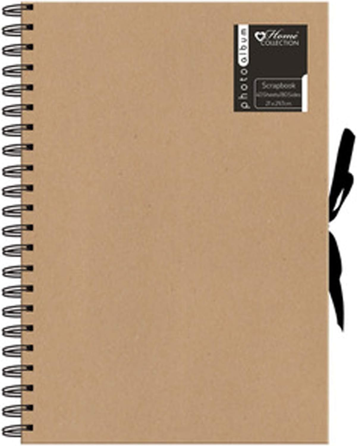 Home Collection Design Group Kraft Scrapbook - A4, 40 Sheets (SCEL)