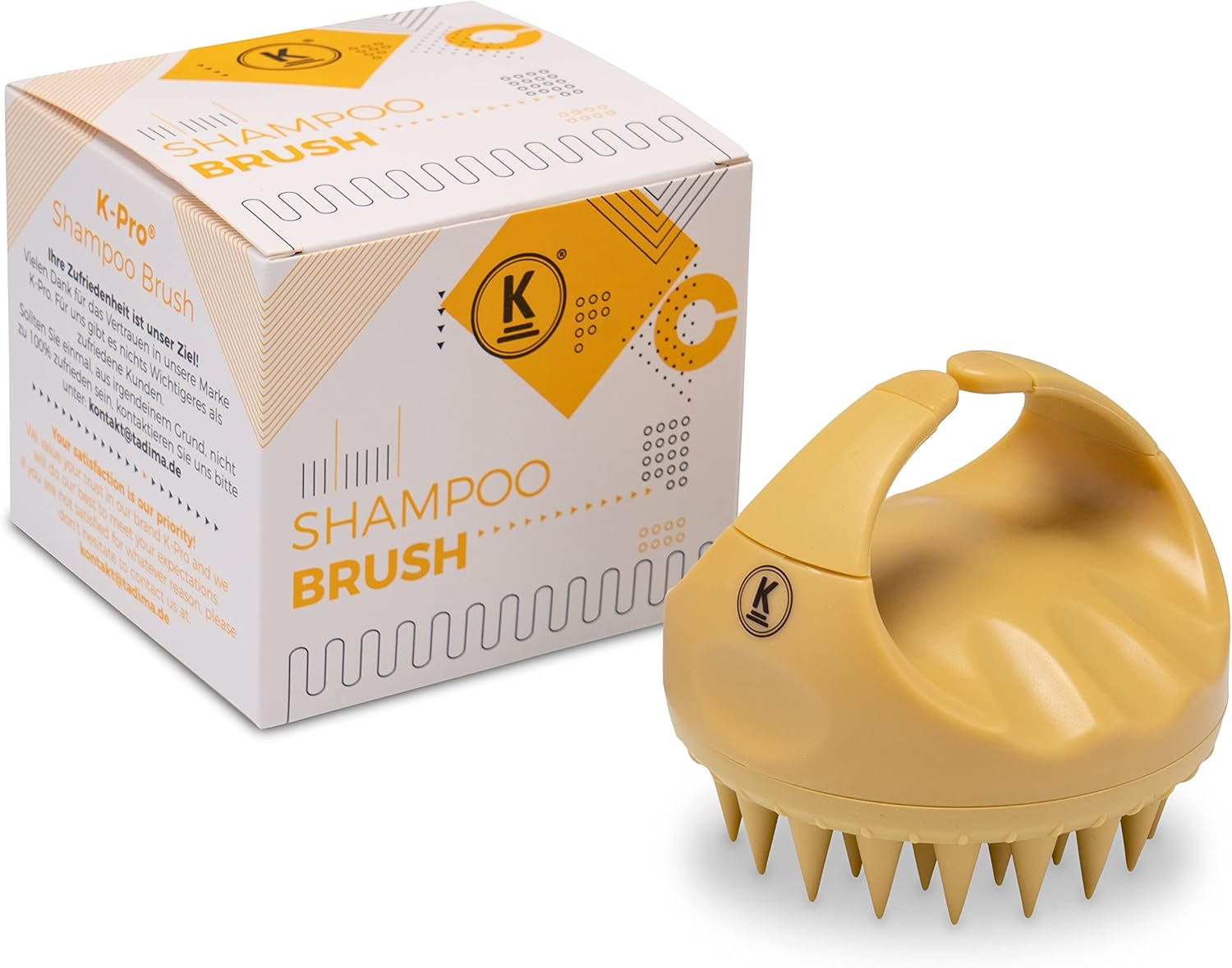Shampoo Massage Brush, Scalp Shampoo Brush image number 4