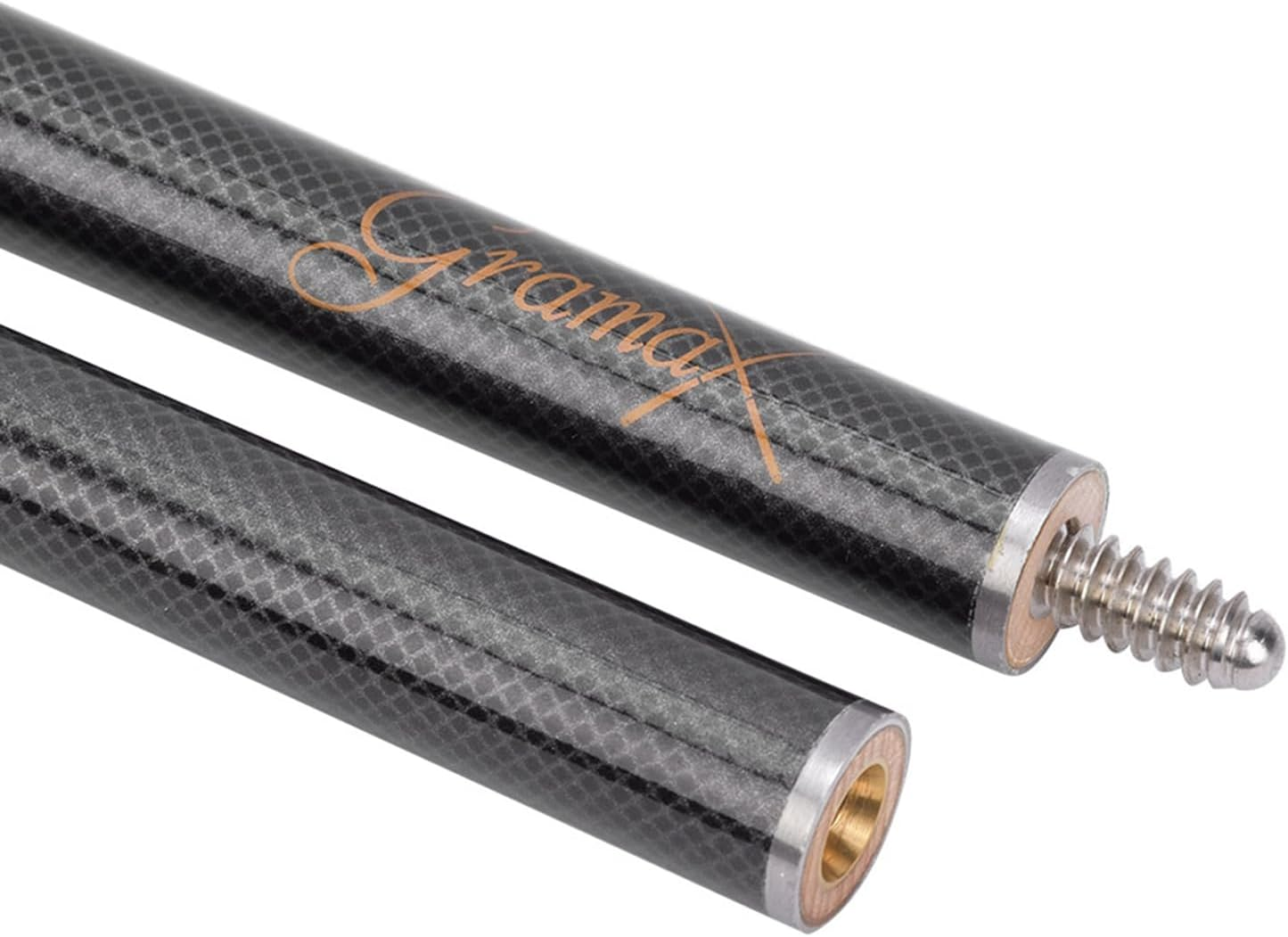 Jectse 1.45 Meter Billiard Pool Cue Stick, 9MM Carbon Black Mesh 525G Billiard House Cue Sticks Shorty Cues Pool Cues, Snooker Rod Supplies Accessory image number 5