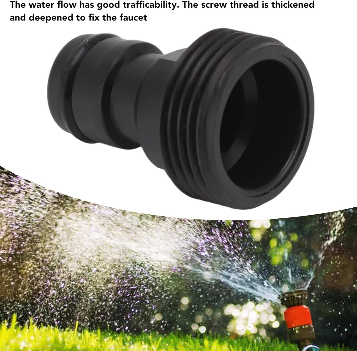 Ejoyous 10 Pack G3/4 Male Thread Garden Hose, Material Acid & Corrosion, Resistant Thickened Thread Anti-Leakage Fits Pressure Washers/Rvs/Sprinklers image number 2