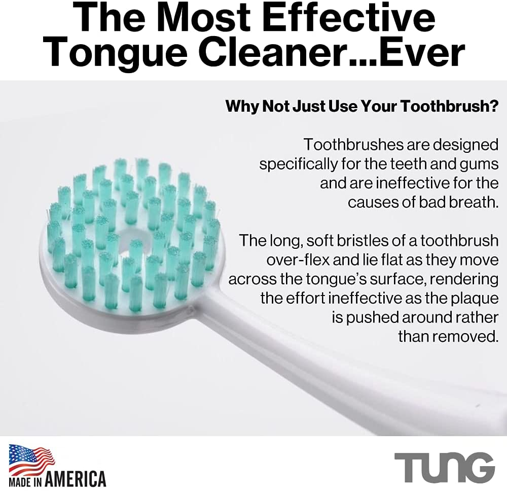 2 Tung Brush & 2 Gel Tongue Cleaner Partner Pack image number 2