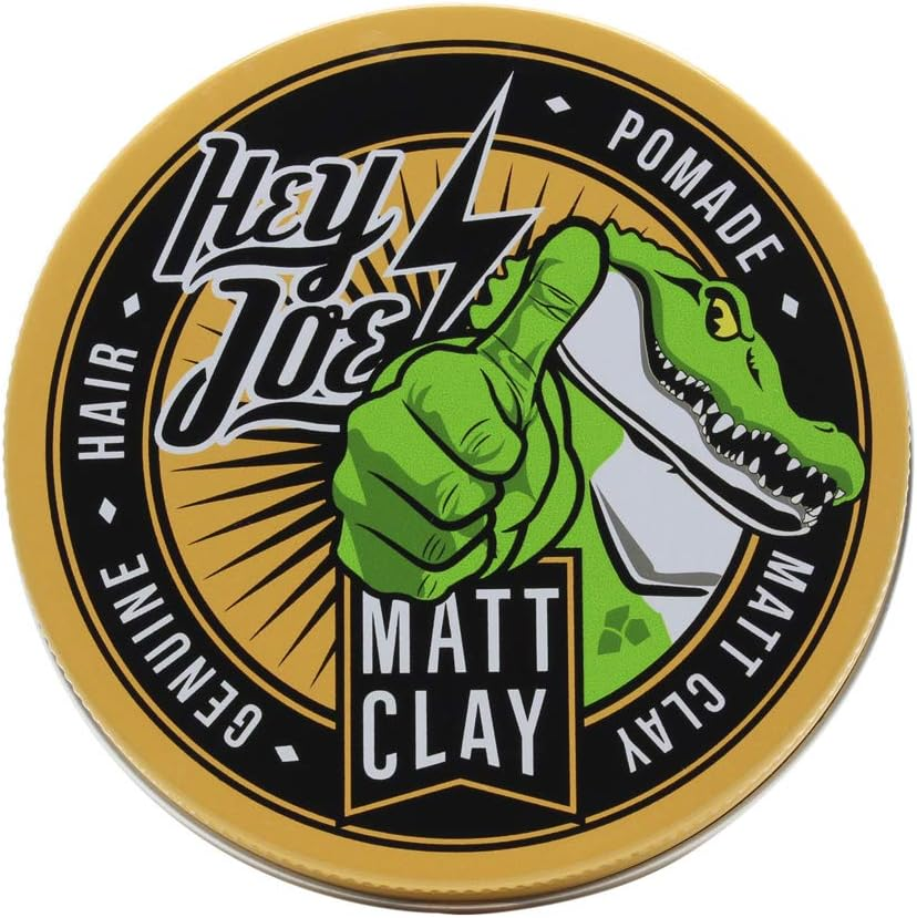 HEY JOE! Genuine Hair Pomade Men'S Black Deluxe 100 Ml Hair Pomade Men Black for White Hair or as a Colour Enhancer for Black Hair - Professional Hair Styling Products image number 2