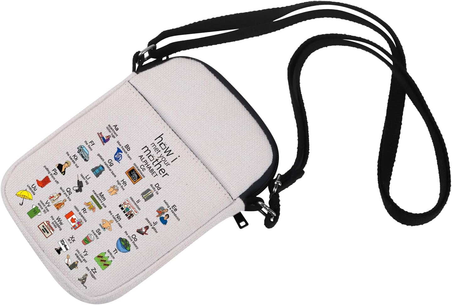 MNIGIU HIMYM Inspired Gift HIMYM Tote Bag HIMYM Fans Gift HIMYM Tv Series HIMYM Merchandise