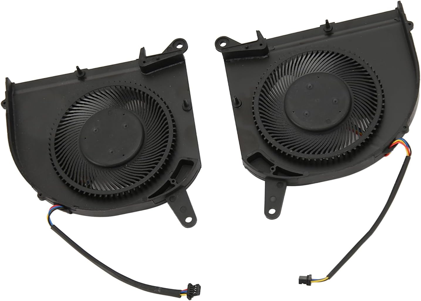 Replacement Laptop Internal Cooling Fan for Gigabyte for AERO 15 SA 17 HDR XA RP75XA RP77XA, 4Pin Power Connector (CPU and GPU Cooling Fan) image number 6