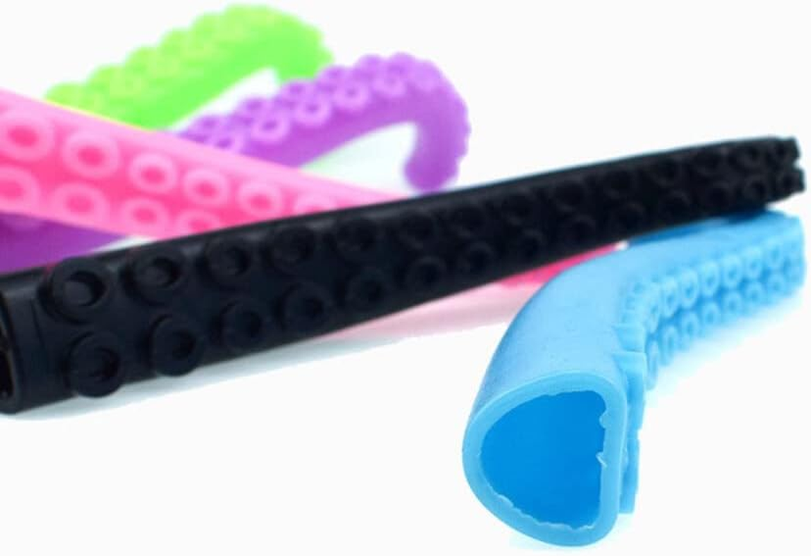 Totority Octopus Tentacle Finger Puppets Toy: Toy Tentacle Party Favors Random Color 10Pcs image number 3