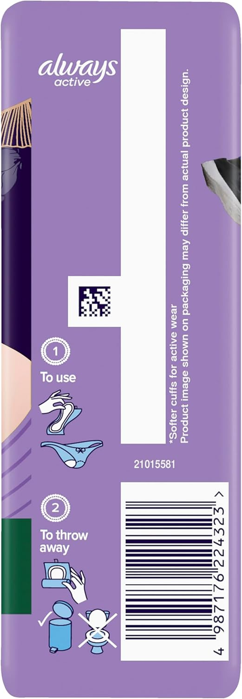Always Discreet Incontinence Active Pads, Normal 10 image number 4