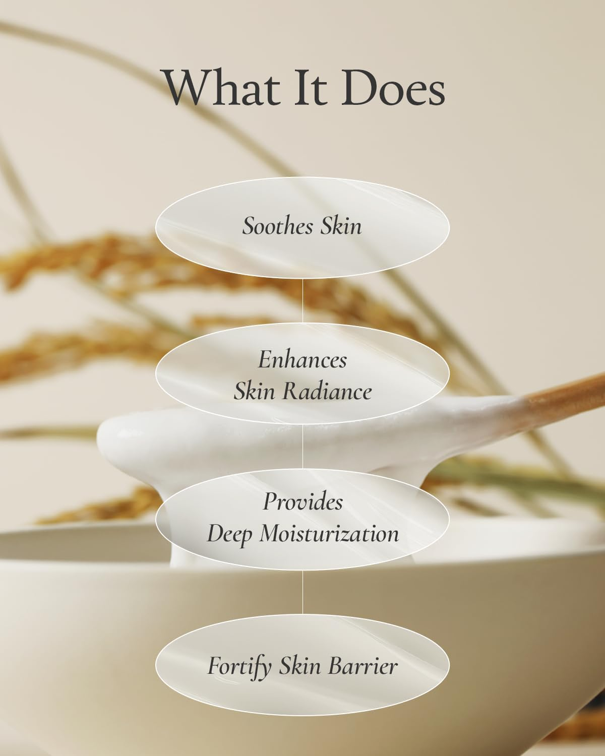 FULLY Rice Dough Facial Modeling Mask, Instant Hydration Boost, Radiance Boost, Skin Moisture Barrier, Nourishing, Vegan Hyaluronic Acid, Rice Bran Water, Aloe Extract 50G X 4Ea image number 3