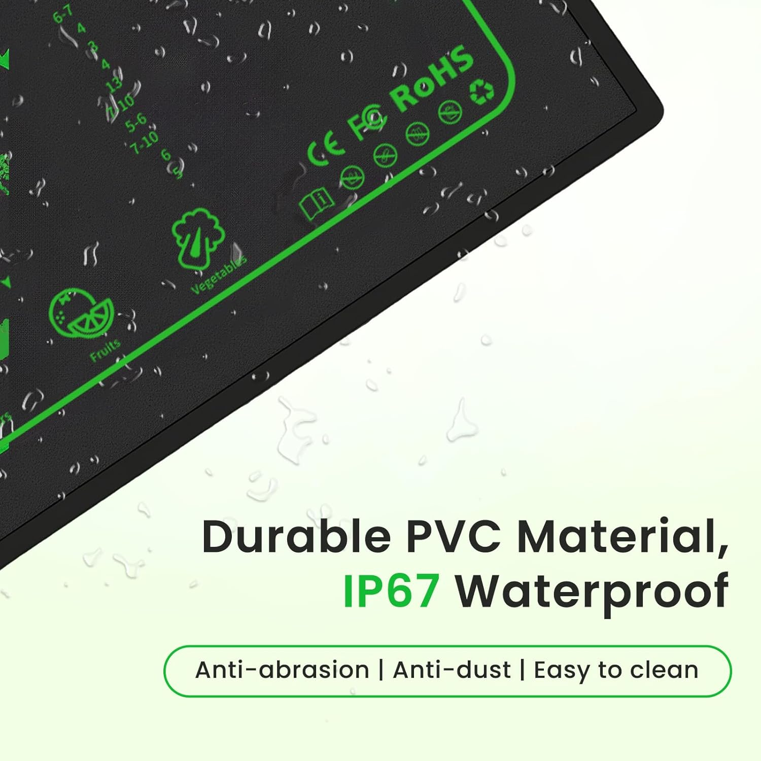 Tobebright Seedling Heat Mats with Thermostat Digital, 20W Waterproof Heating Pads 52.7X25.4 Cm (10" X 20.5"), Plant Heating Mat for Seed Germination Greenhouse Propagation Hydroponic Reptile Warmer