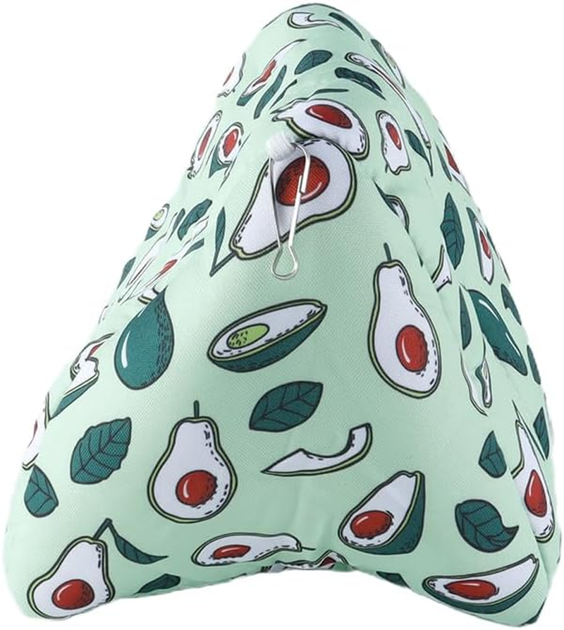 Orivin Guinea Pig Bed, 1 Pack (19 X 19Cm) Small Animal Winter House Warm Nest, Non Slip Avocado House with Removable Pad, Animals Warm Sleeping (Avocado) image number 5