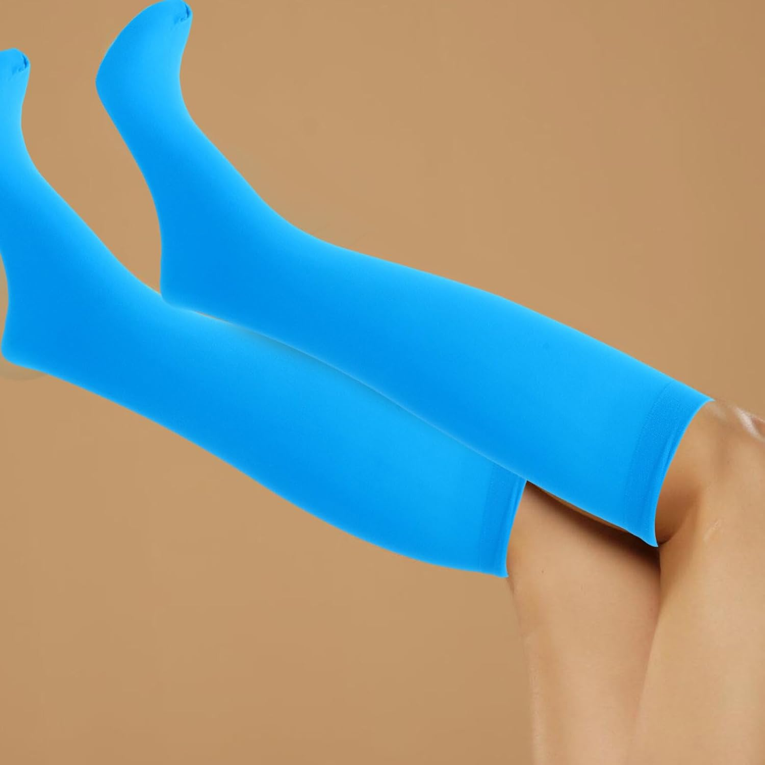 Sosoport 4Pairs Long Socks for Women Girls Knee High Stockings Stylish and Comfortable Thigh image number 6