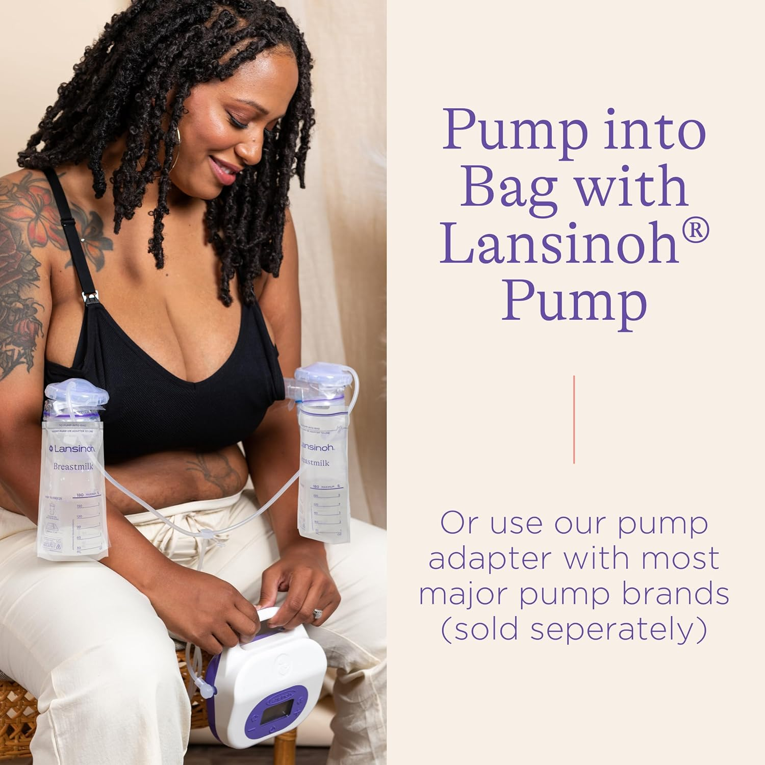 Lansinoh Breastmilk Storage Bags, BPA Free and BPS Free, 50 Count image number 5