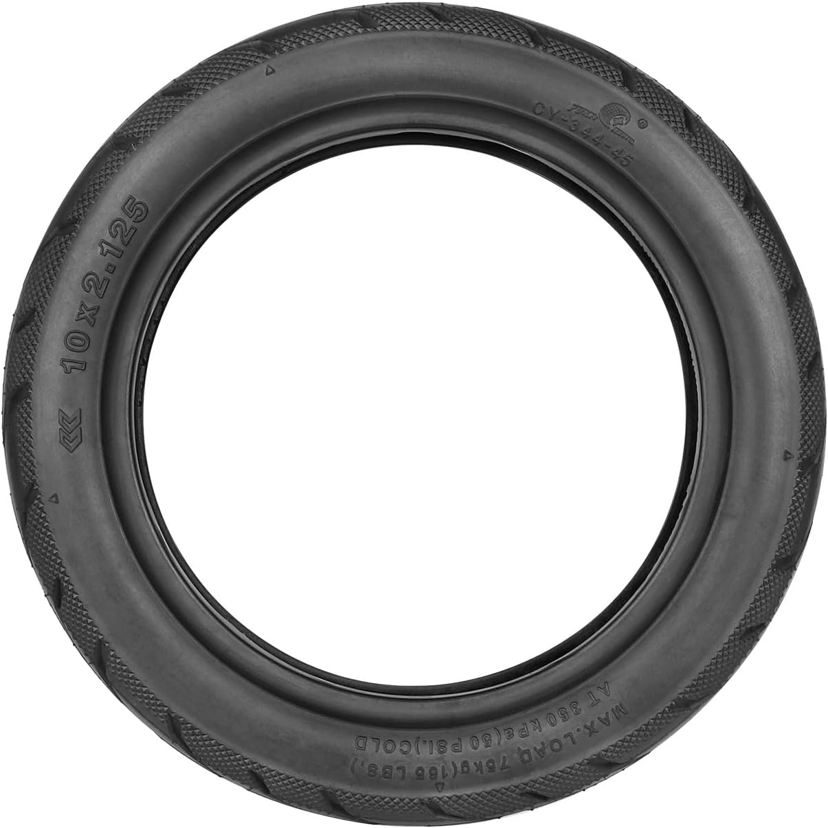 Heavy-Duty 10X2.125 Scooter Tire with Tube Replacement Inner Tube with Straight Valve for Ninebot F30 F20 F25 F40 Scooter Tire for 10 Inch Scooter image number 5