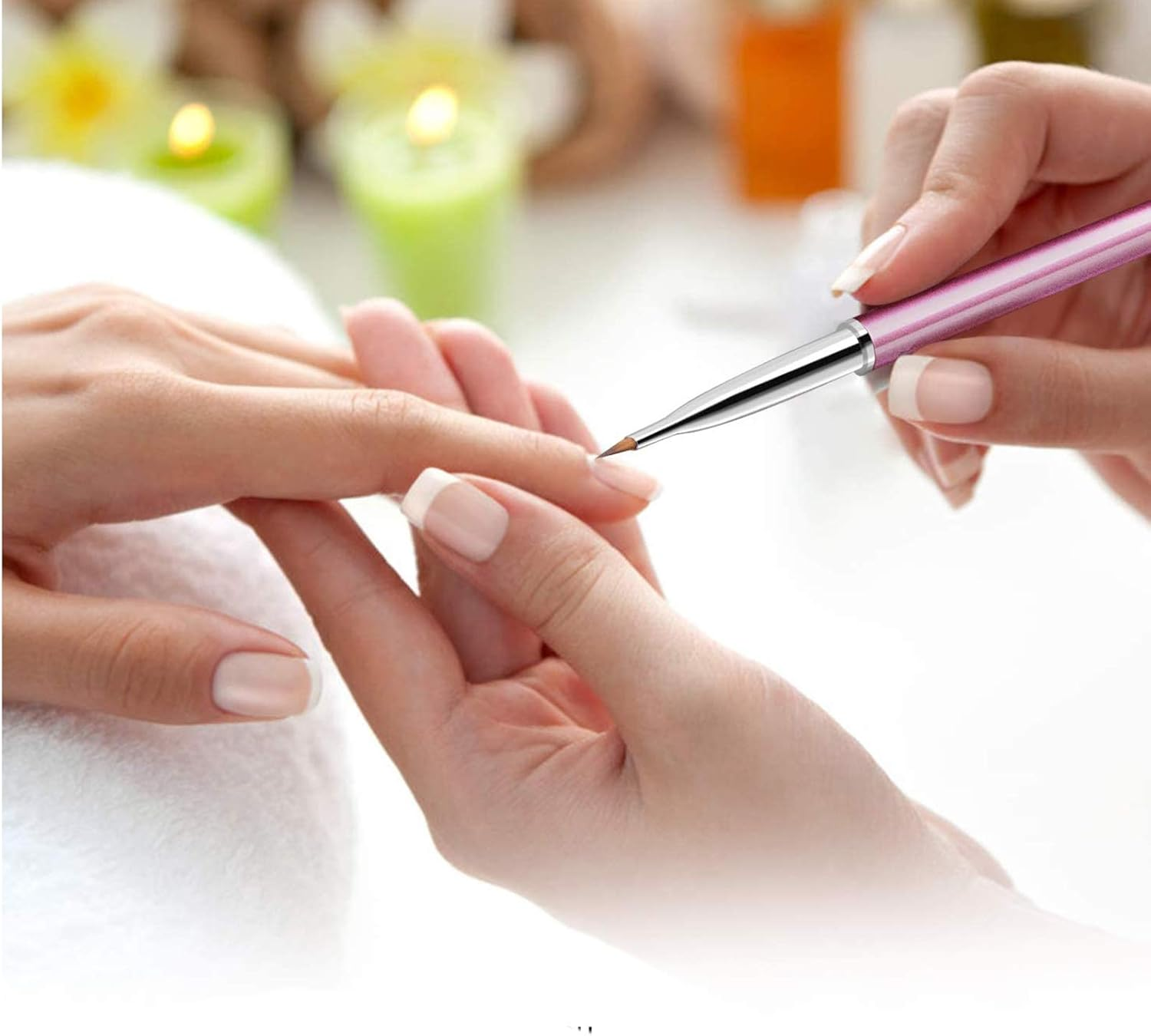 12 Pcs Nail Art Brush Set Nails Arts Painting Drawing Pen Design Manicure Tools image number 3