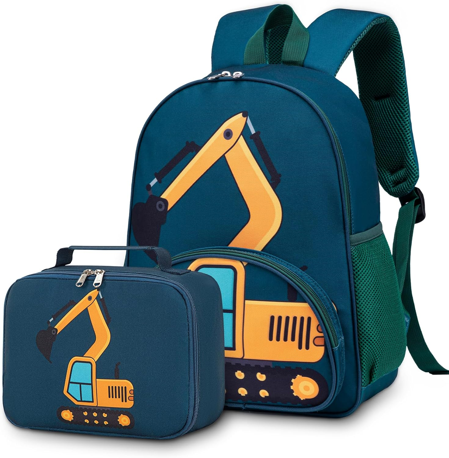 Backpack for Kids Boys Girls Preschool Kindergarten Bookbag Set with Lunch Box Toddler School Bag