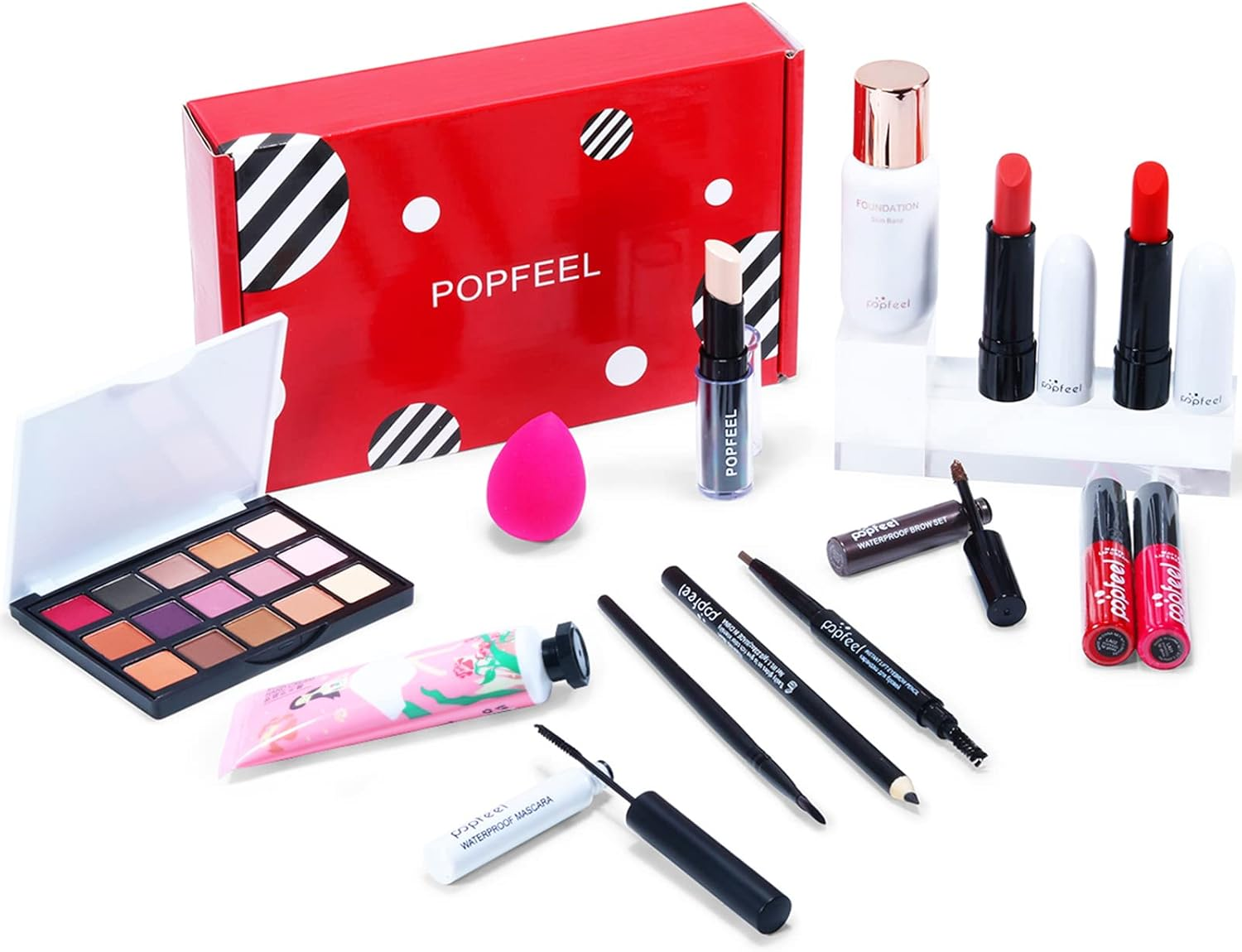 TEMU-SC 8PCS Colors Professional Make up Set, All in One Makeup Kit for Women Full Kit, Cosmetics Teenagers, Makeup Palette