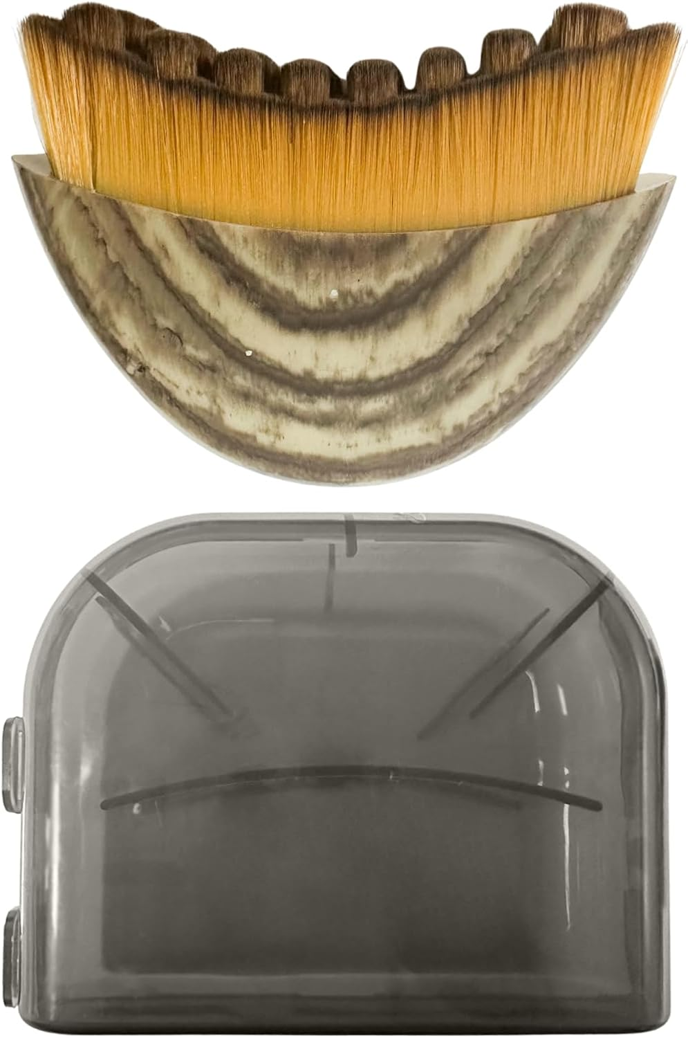 HAIKING Dry Brush for Face, 1 PCS Facial Sculpting Skin Care Tool with Storage Case for Facial Cleansing, Chin Jawline Sculpting (8 X 6 Cm/3.14 X 2.36 In) image number 5