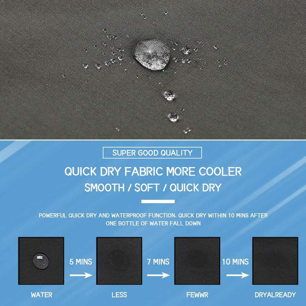 Tyhengta Men'S Swim Trunks Quick Dry Beach Shorts with Zipper Pockets and Mesh Lining image number 3