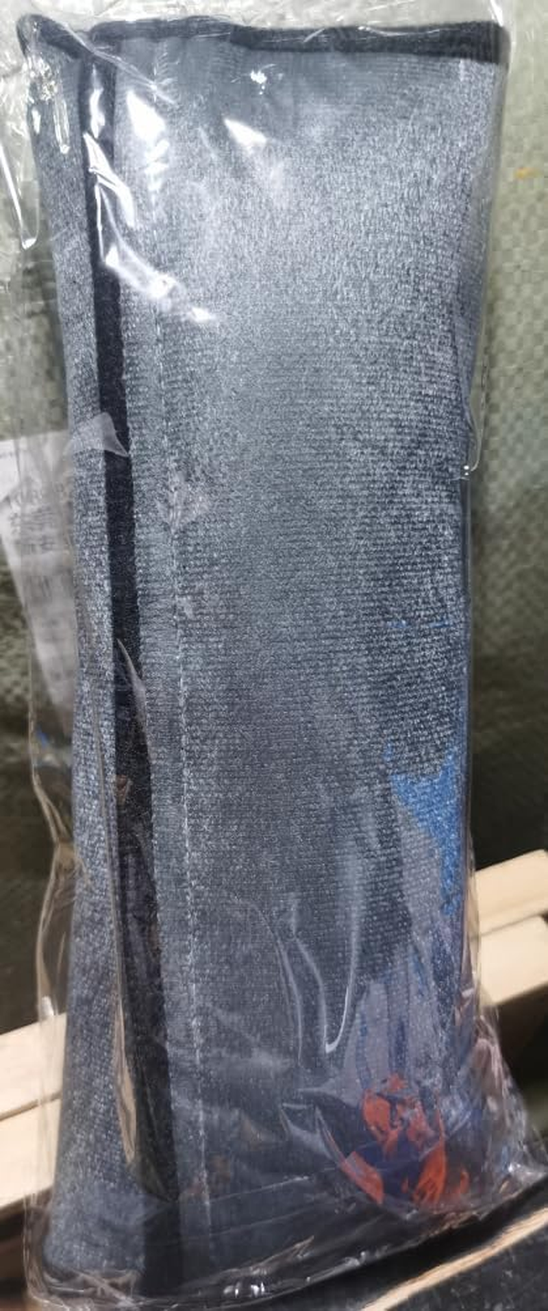 CYBERNOVA Car Vehicle Seat Belt Harness Shoulder Pad Cover Cushion Head Support for Kids Children during Travelling (Grey) - Blue image number 4