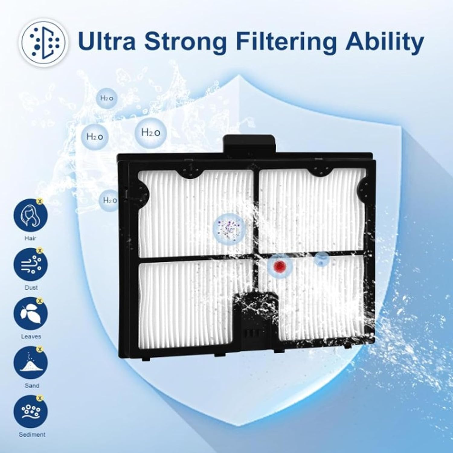 Robot Pool Cleaner Fine Filter Basket 9991460, Filter Basket Replacement for Dolphin CC S50 S100, Robot Pool Cleaner Filter Basket, Fine Filter Basket for Dolphin image number 1