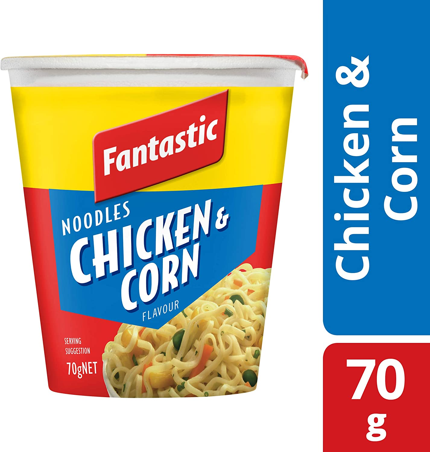 Fantastic Cup Noodle, Chicken and Corn, 70G image number 3