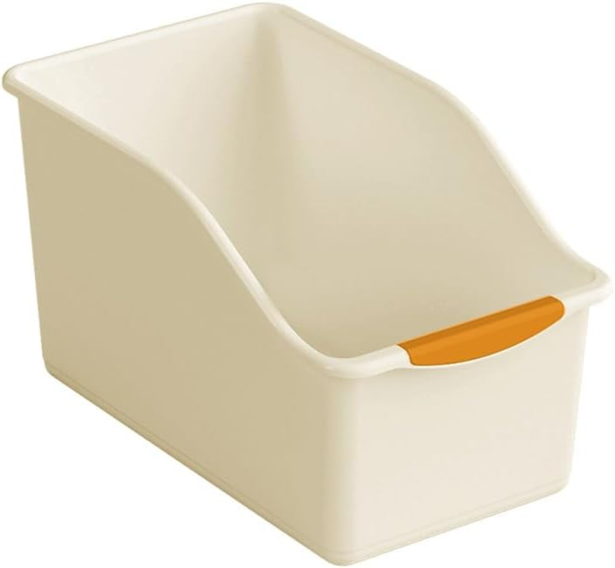 Betterlifewj 10 Pack. Cabinet Storage Box. Size: L24*W13*H12.6Cm. Suitable for Cabinets, Refrigerators, Closets Food Storage and Sundries Storage.