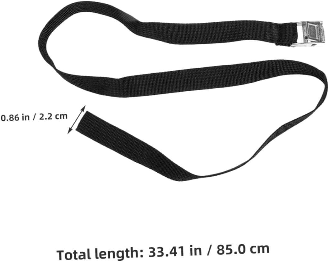 HOODANCOS 3Pcs Adjustable Heavy Duty Surfboard Lashing Straps with Metal Buckle High Elastic Travel Tie down Straps for Luggage Fitness Gear Secure Transport Outdoor Hiking Camping Use image number 2