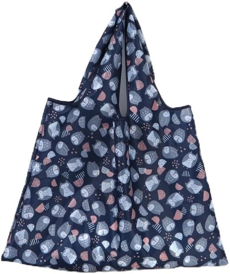 Extra-Large 22L Heavy Duty Hold up to 20Kg Foldable Nylon Tote Bag - Durable, Reusable Shopping & Travel Shoulder Bag with Wrist Strap for Men and Women