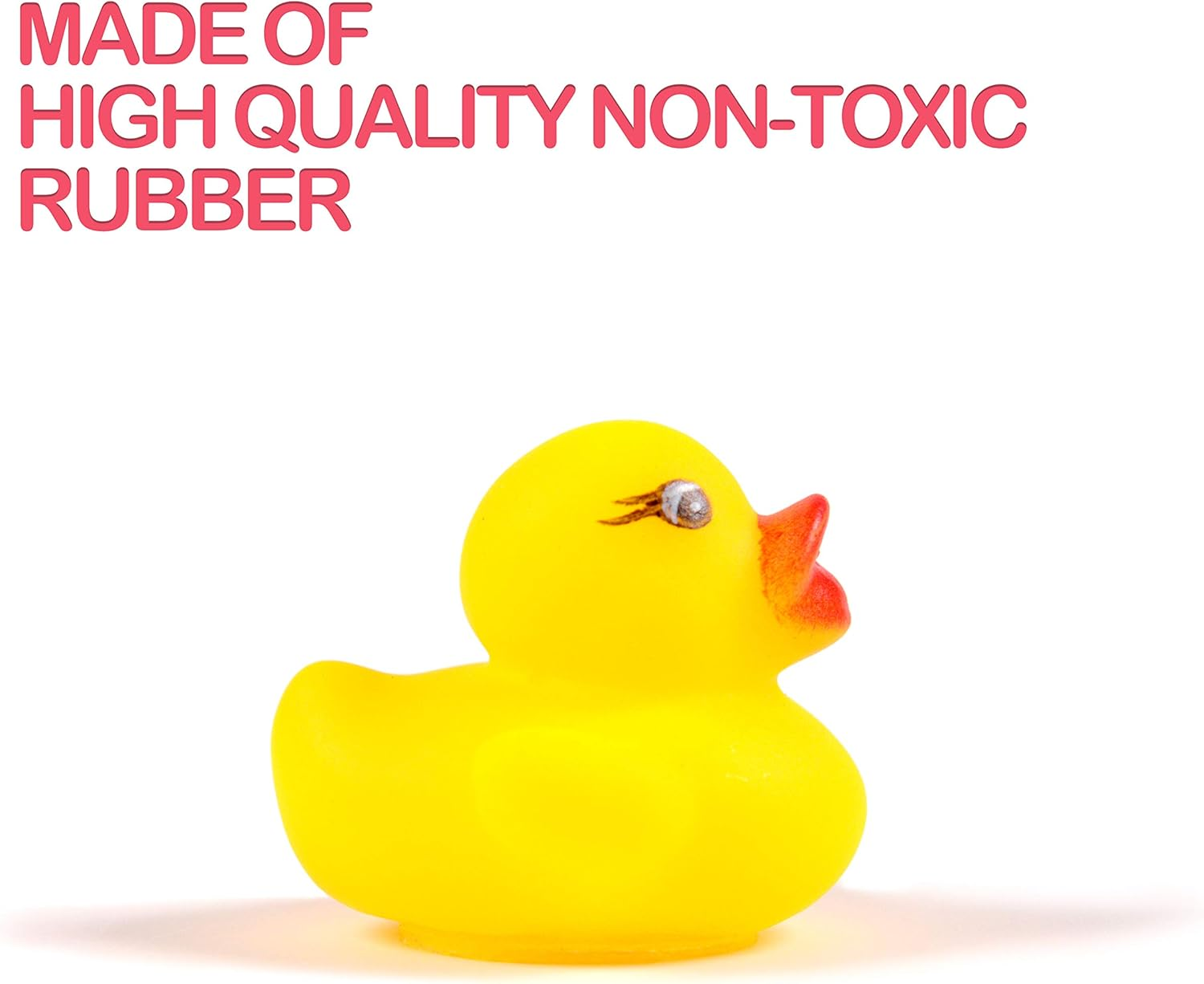 86-Pack Mini Bath Ducks Set, Mini Colorful Rubber Duckies Bath Toy for Child, Float & Squeak Tiny Ducks Pool Toy Set for Kids Party Favors,Birthday Party Supplies,Prize Rewards image number 2