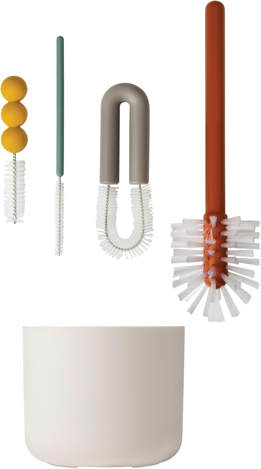 Boon MOD&trade; Baby Bottle Cleaning Brush Set - Deco image number 3