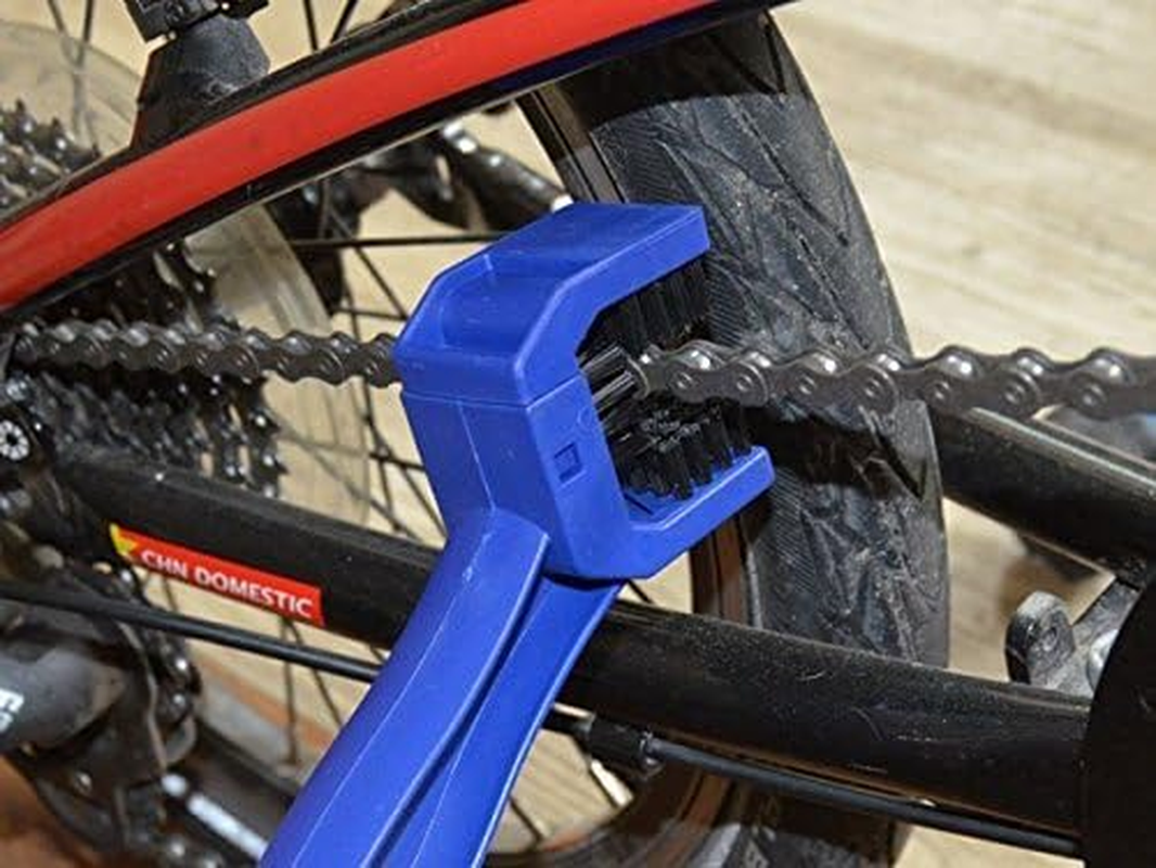 Yosoo Motorcycle Bike Chain Maintenance Cleaning Brush Bike Chain Repair Tool Kit Chain Cycle Brake Dirt Remover Tool