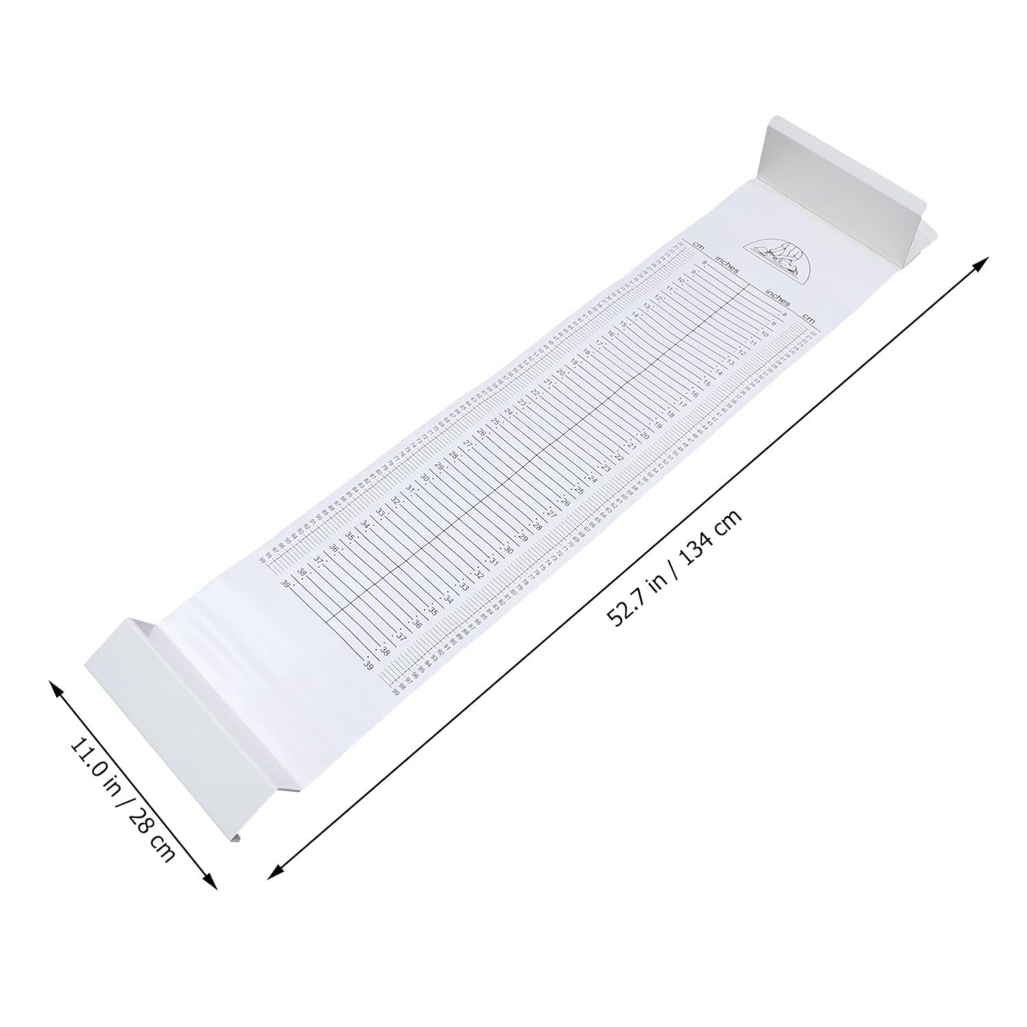 Balacoo Baby Height Measuring Mat: Safe Soft Infantometer Height Ruler for Newborns, Toddlers & Infants - Washable Baby Growth Chart for Home Use & Visits image number 5