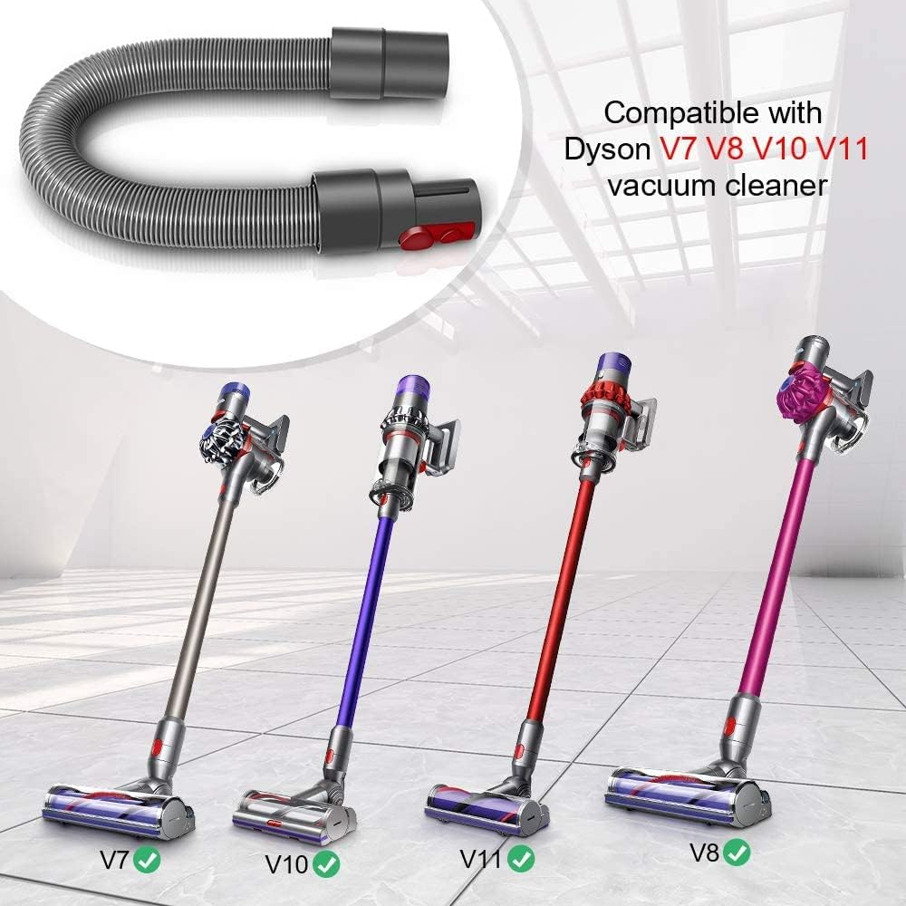 Flexible Extension Hose Attachment for Dyson V7/ V8/ V10/ V11/V15 Torque/Drive/Outsize/Absolute/Animal/Trigger/Motorhead/Trigger/Car+Boat Cordless Vacuum Cleaner Accessories Dyson Hose - As Picture image number 4