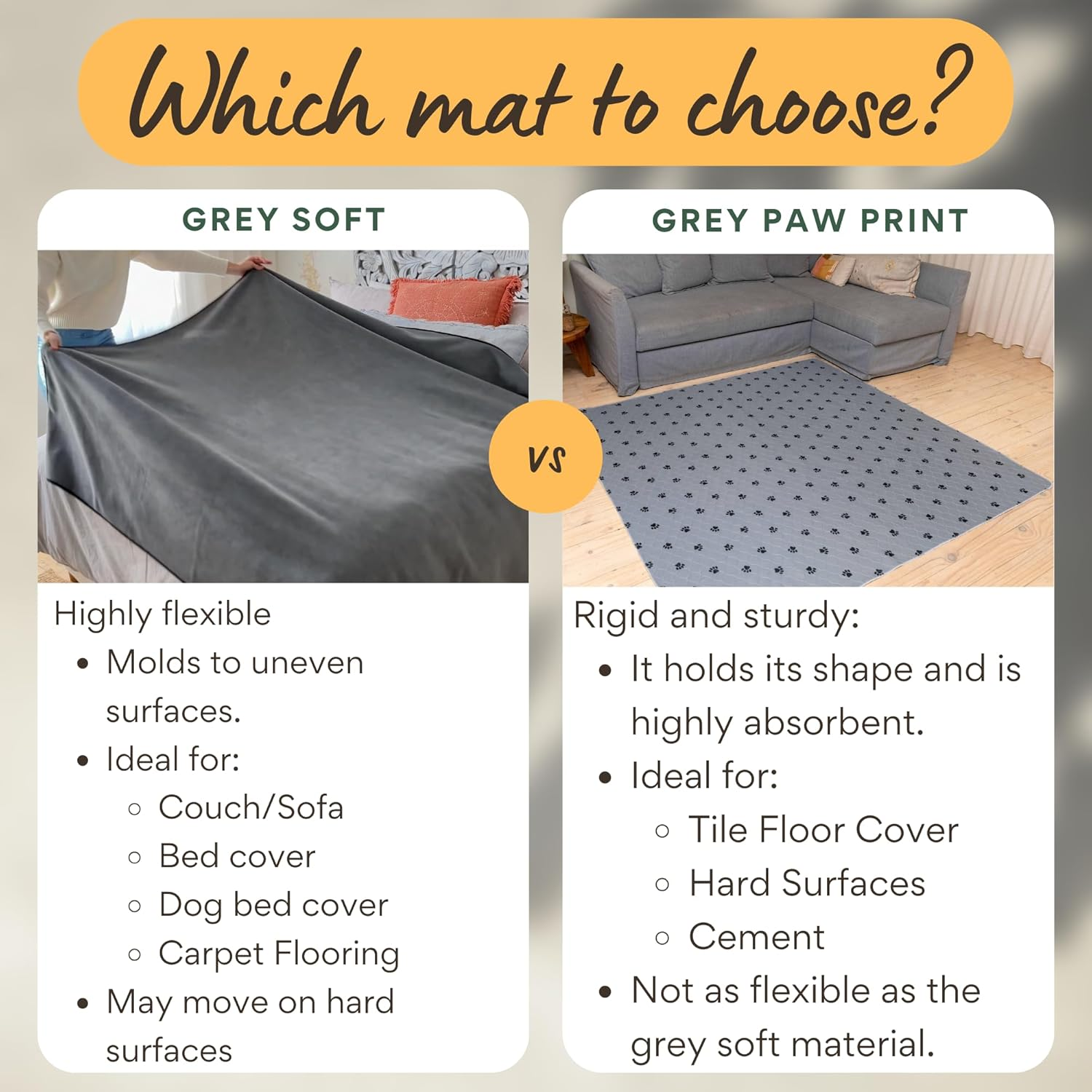 2PK AUSSIE FURBABY Puppy Pads Pee Pads for Dogs | Waterproof Dog Blanket, Dog Bed Dog Crate, Incontinence Toilet Mat Playpen Dog Mat | Washable Puppy Training Pads, Reusable Potty Training Dog Pee Pad image number 3