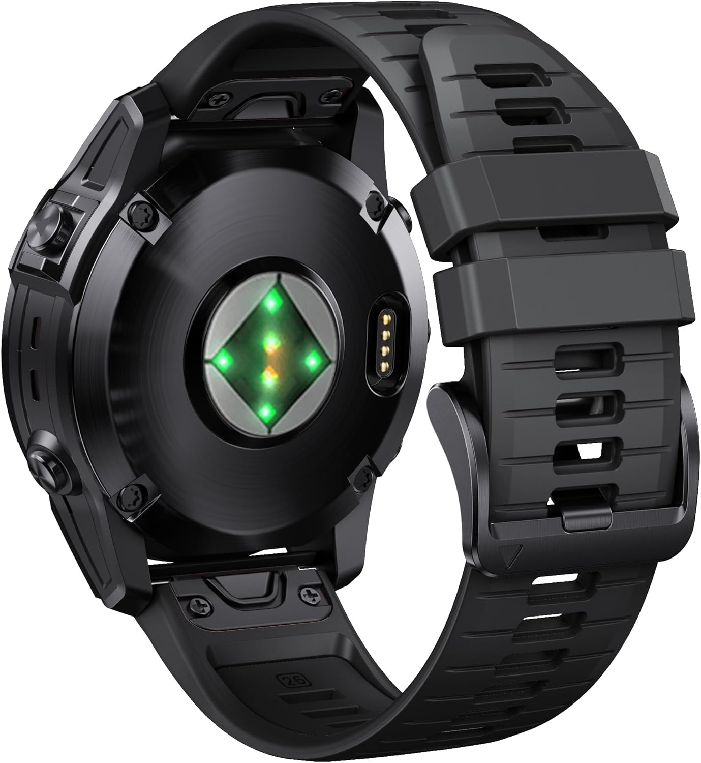 ANBEST Bracelet for Garmin Fenix 6 Pro/Fenix 7 Pro/Fenix 5/Fenix 6/7 Bracelet, 22 Mm Quick Fit Replacement Strap for Forerunner 945/965/955/EPIX 2/Instinct 2/Approach S62/S60 Silicone Wristbands