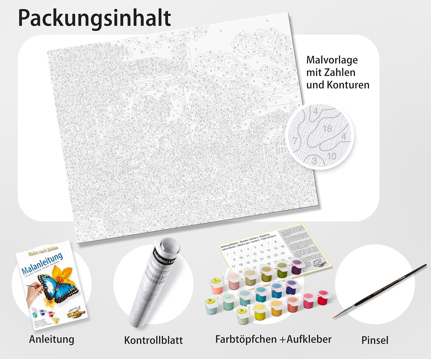 Schipper Malen Nach Zahlen - Birkenw&auml;ldchen image number 2