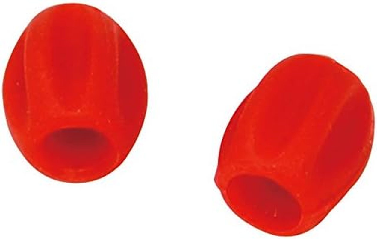 JAG Wire CHA116 Mini Tube Tops Red, 6 Pieces
