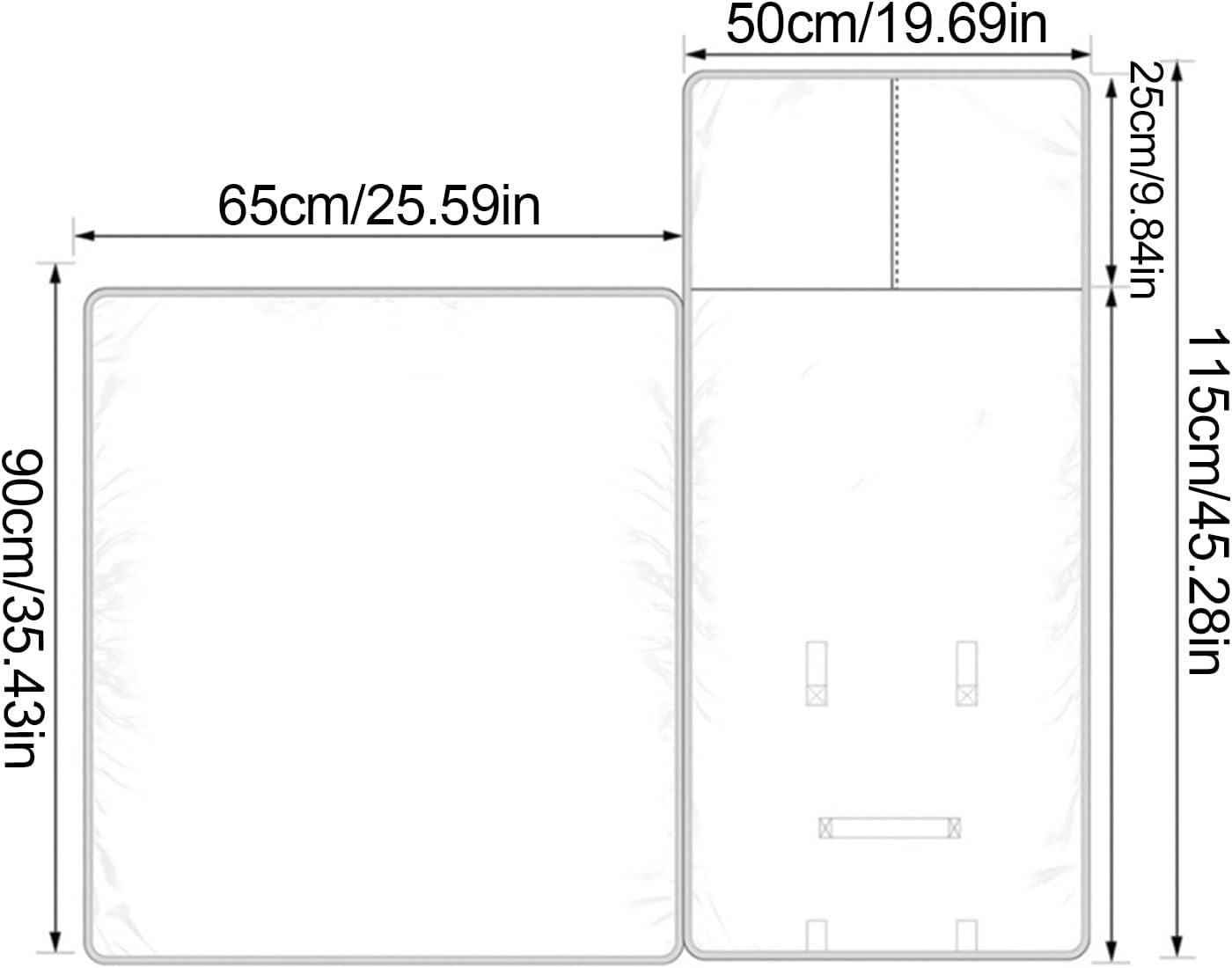 Nap Mats for Preschool,Removable Child Sleeping Bag for Travel - Children Cartoon Portable Rest Mat for Preschool Travel Camping Naptime Slumber Bedroom Home - C image number 4